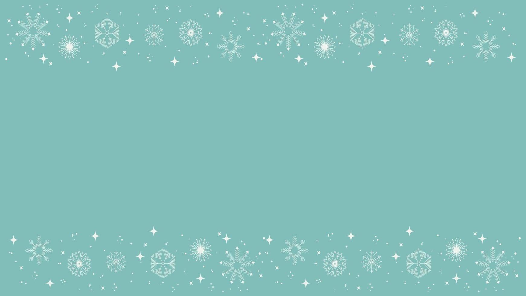 sneeuwvlok winter vakantie seizoen achtergrond vector illustratie