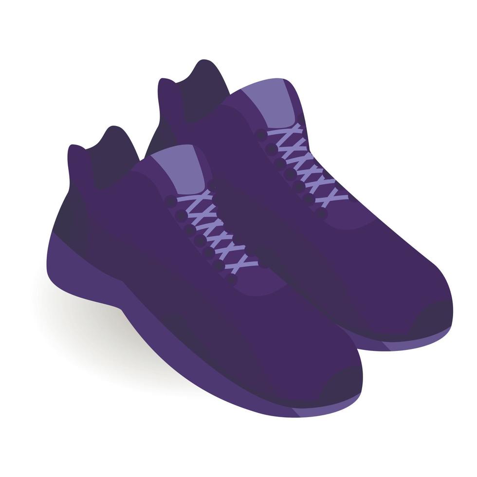 sport schoenen icoon, isometrische stijl vector