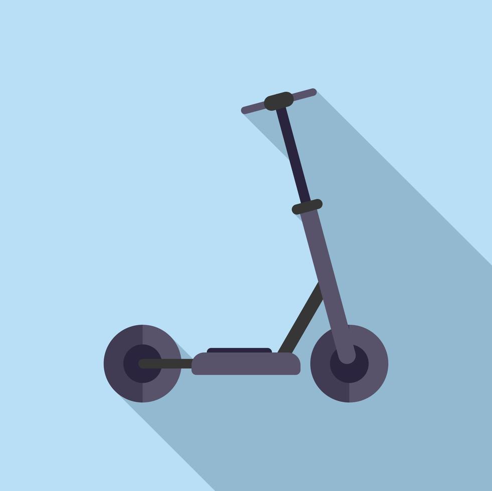 mobiliteit elektrisch scooter icoon vlak vector. trap vervoer vector