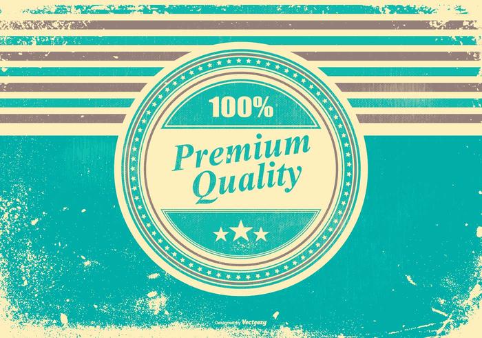 Retro Grunge Premium Achtergrond vector