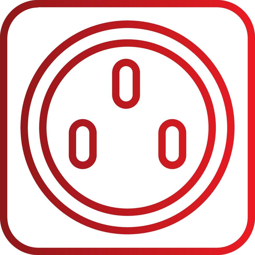 stopcontact vector pictogram