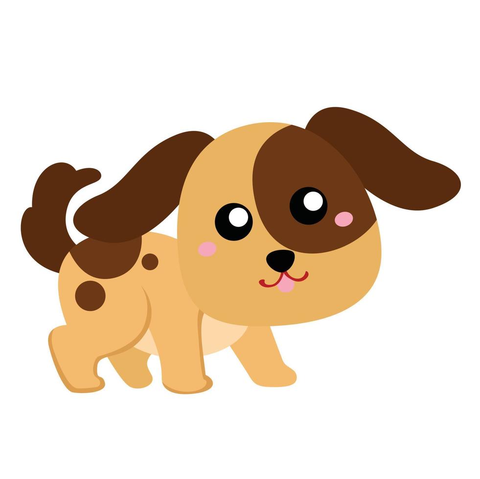 schattig hond dier huisdier illustratie vector clip art