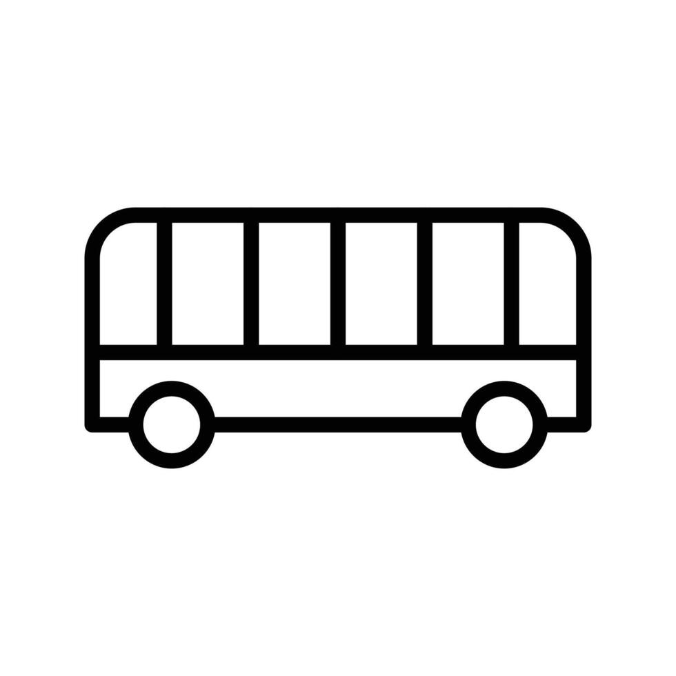 bus vectorillustratie op een background.premium kwaliteit symbolen.vector pictogrammen voor concept en grafisch ontwerp. vector