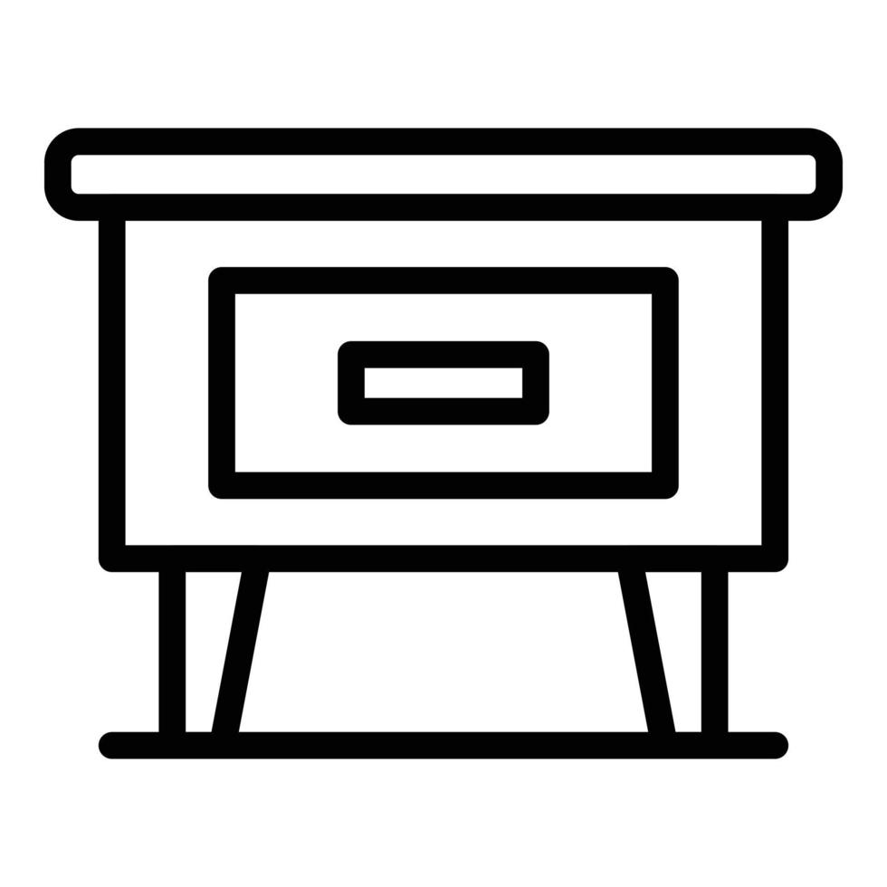 tafel productie icoon schets vector. hout vervaardiging vector