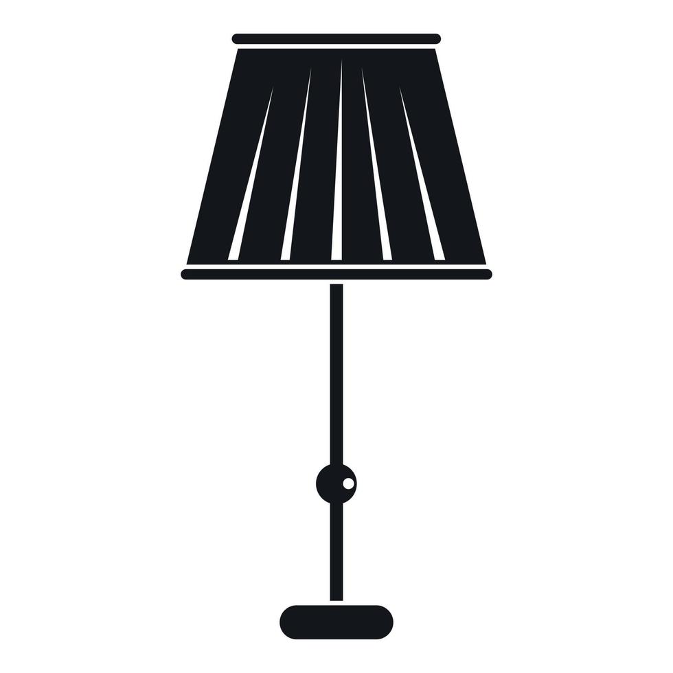 verdieping lamp icoon, gemakkelijk stijl vector