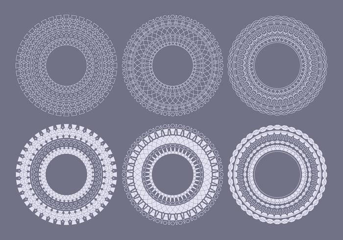 Vector Decoratieve Cirkels