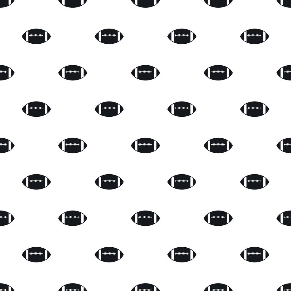 rugby bal patroon, gemakkelijk stijl vector