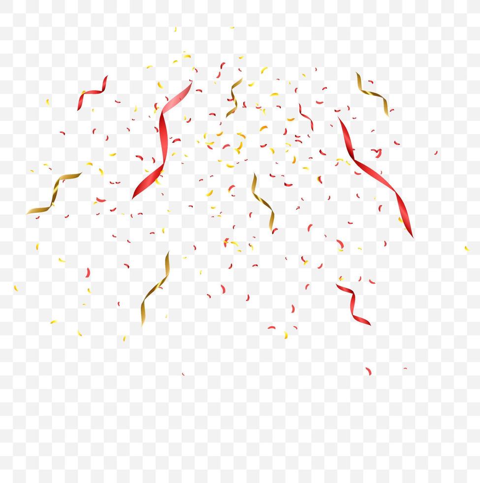 kleurrijk helder confetti achtergrond. confetti uitbarsting. feestelijk vector illustratie