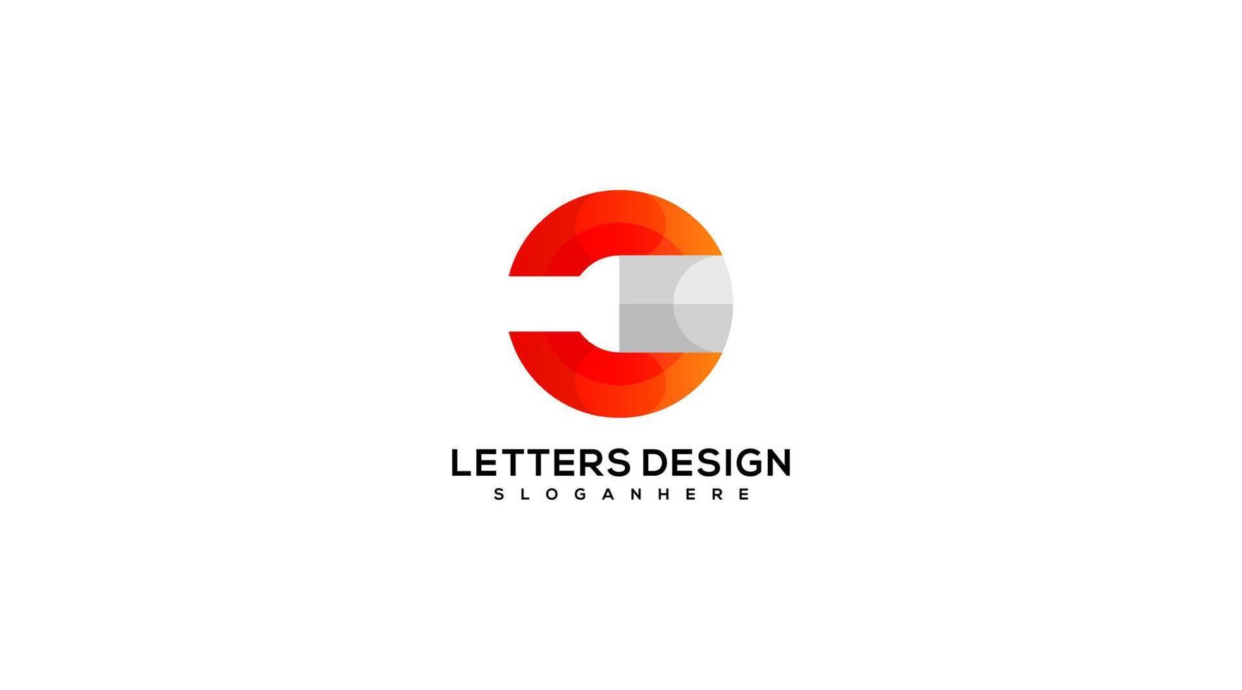 brief c logo sjabloon logo ontwerp vector icoon