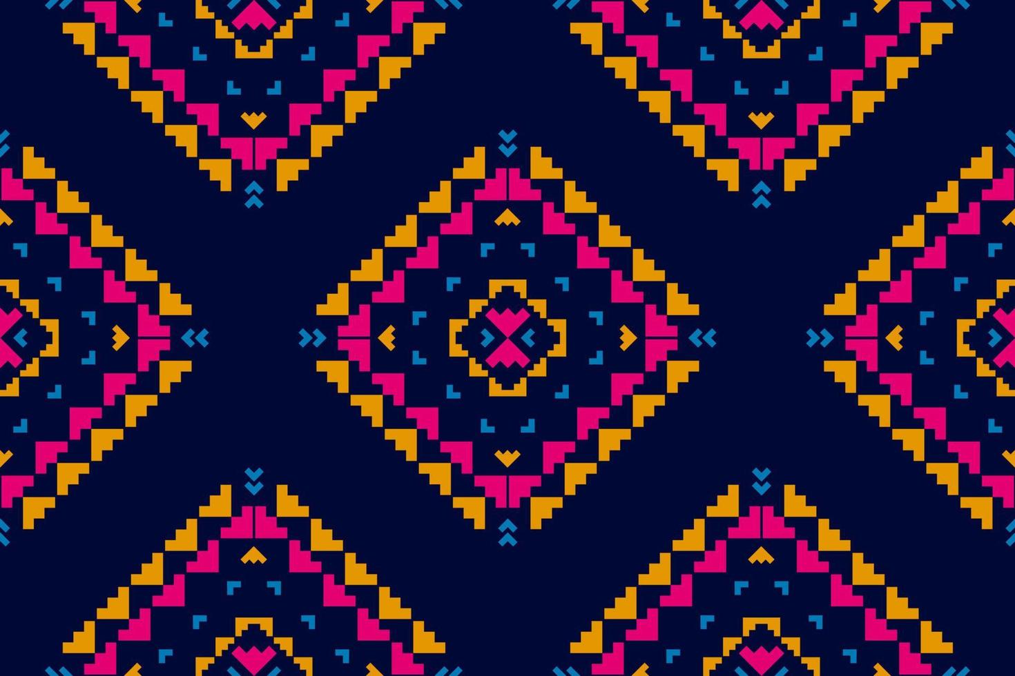 kleding stof aztec patroon achtergrond. meetkundig etnisch oosters naadloos patroon traditioneel. Mexicaans stijl. vector