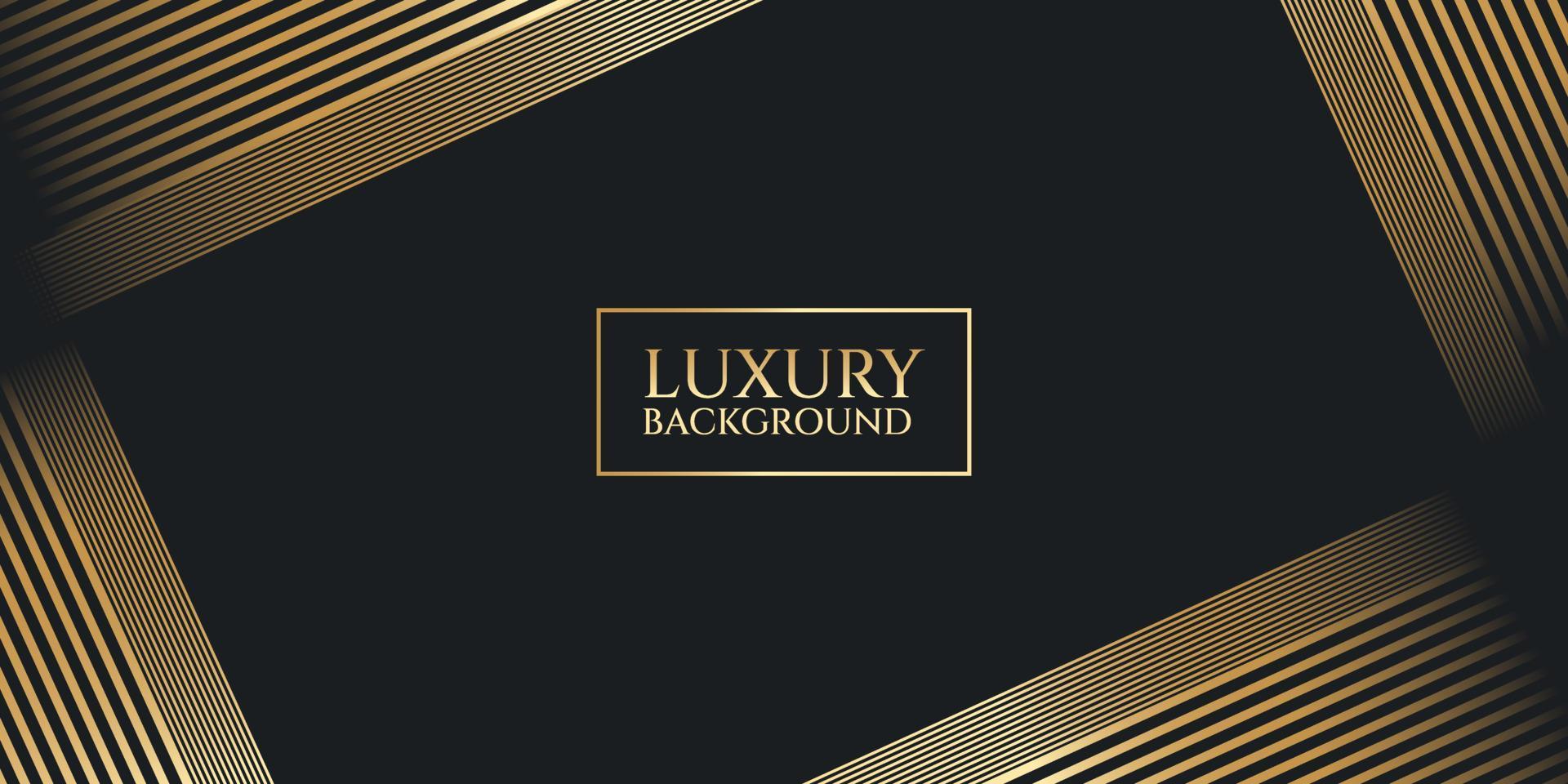 luxe elegant goud vormen achtergrond. illustratie van vector over modern sjabloon de luxe ontwerp. bedrijf presentatie lay-out