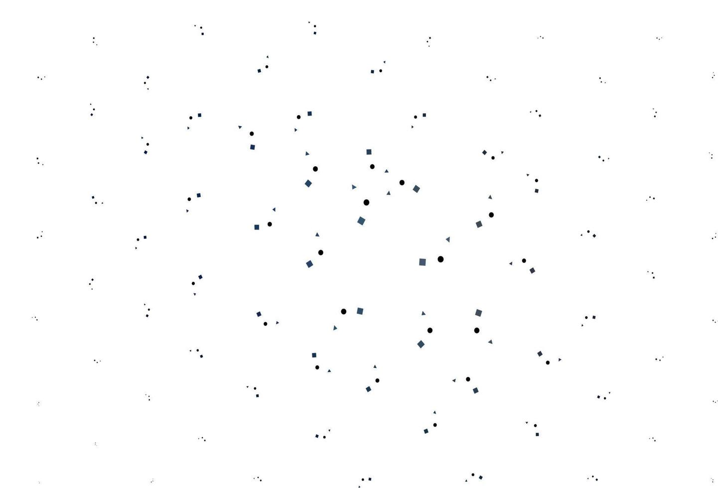 lichtblauwe vectorachtergrond met driehoeken, cirkels, kubussen. vector