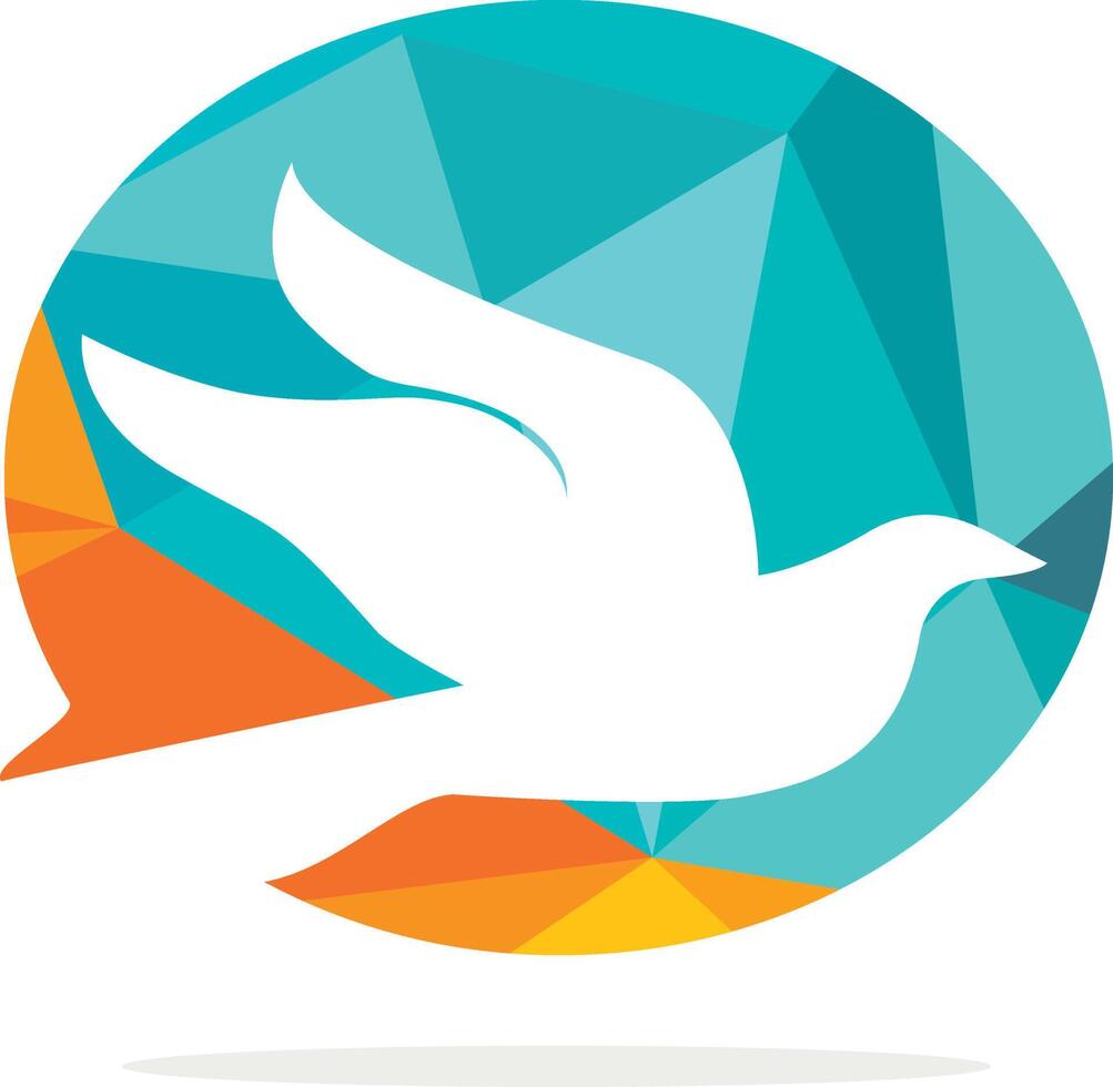 schattig en mooi vogel logo ontwerp. kolibrie logo ontwerp. uniek schattig vogel logo sjabloon. vector
