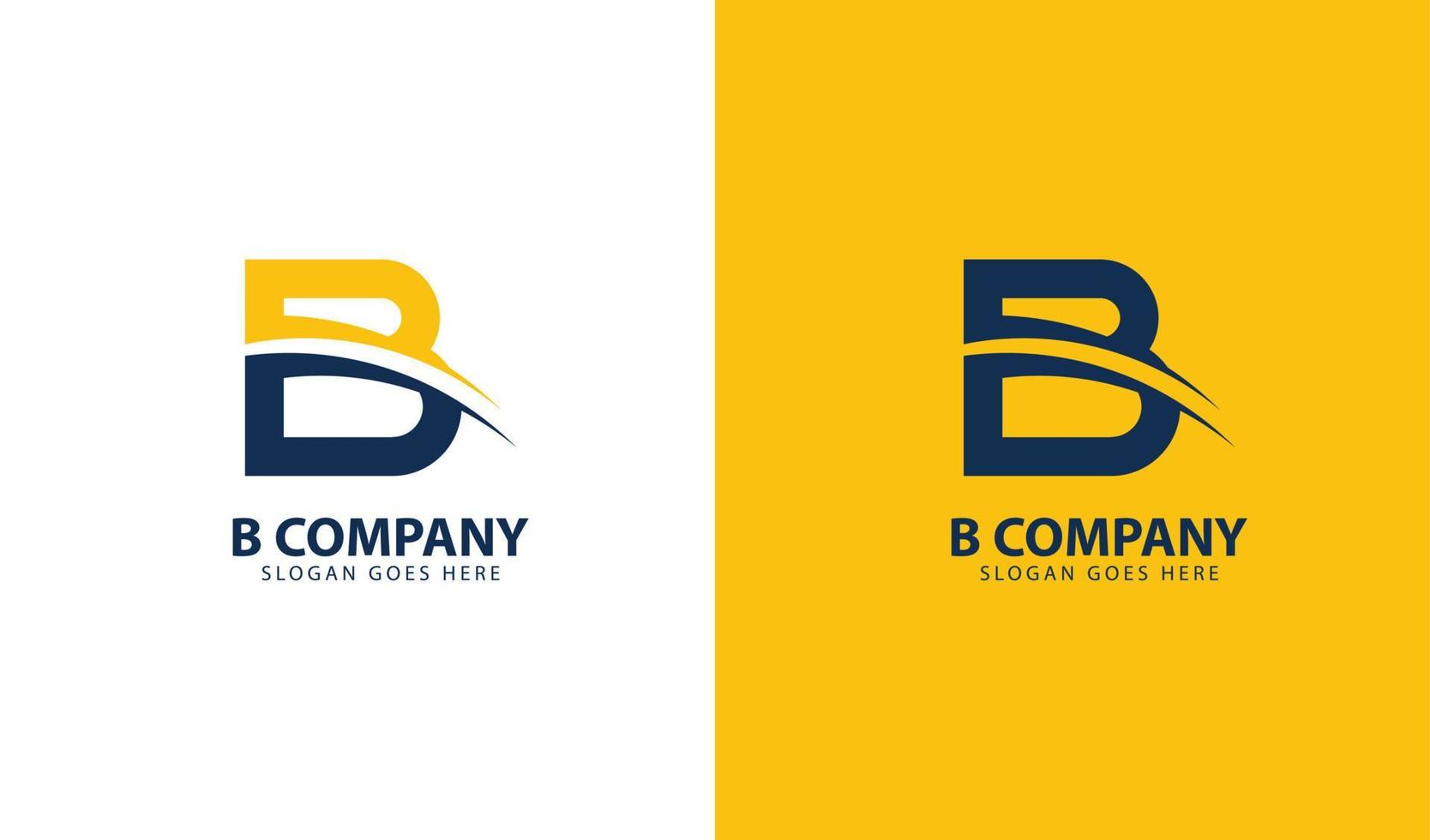 initialen brief bedrijf logo sjabloon vector