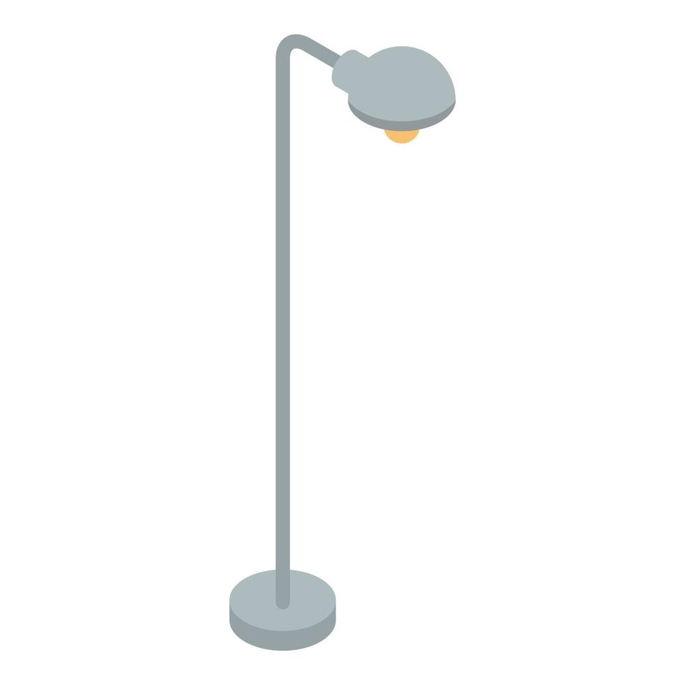 kamer lamp icoon, isometrische stijl vector