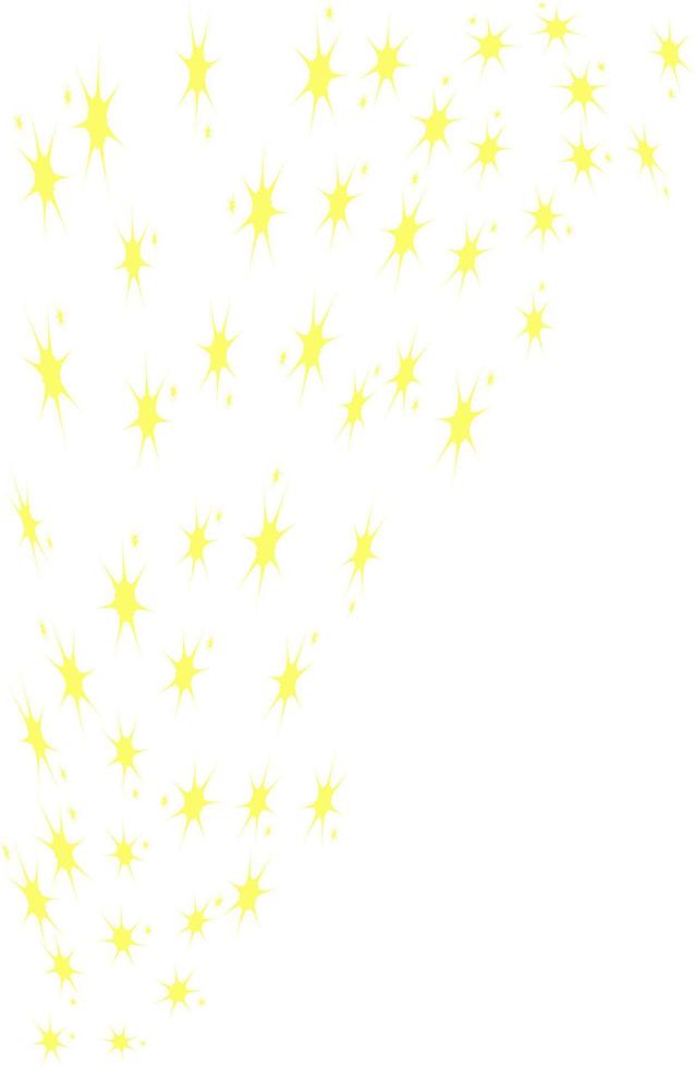 sterren geel reeks feestelijk achtergrond. vector