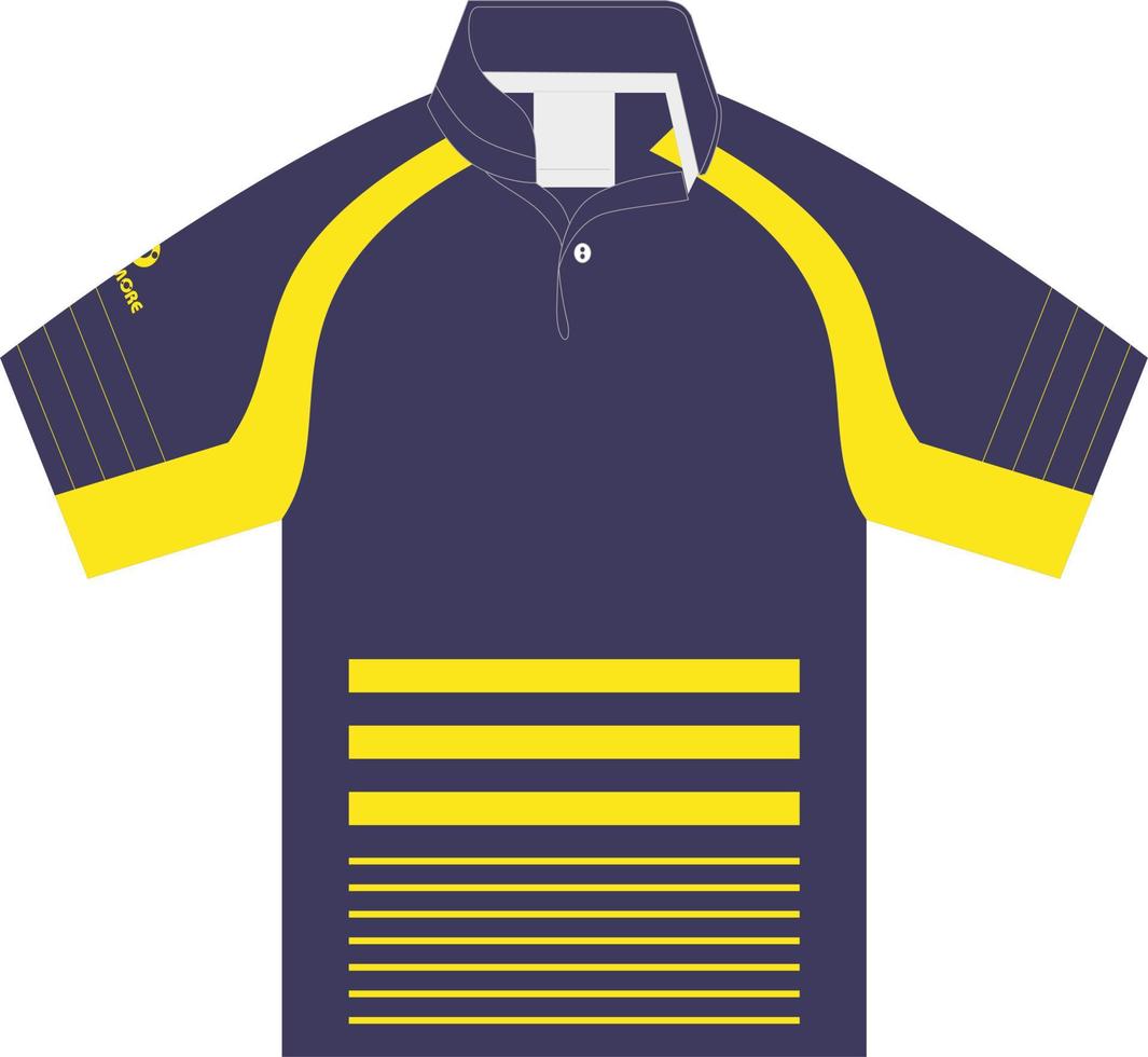 t overhemd polo overhemd sjabloon ontwerpen vector