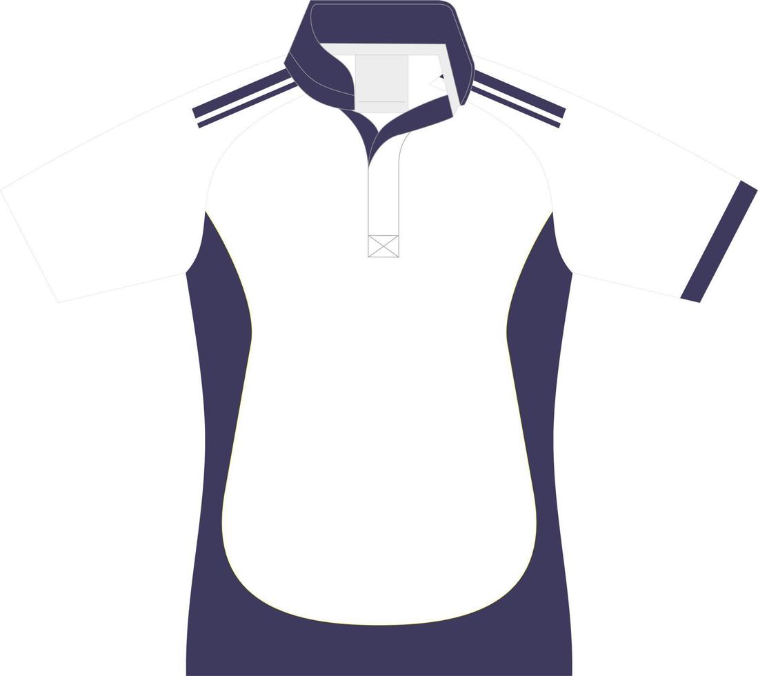 t overhemd polo overhemd sjabloon ontwerpen vector