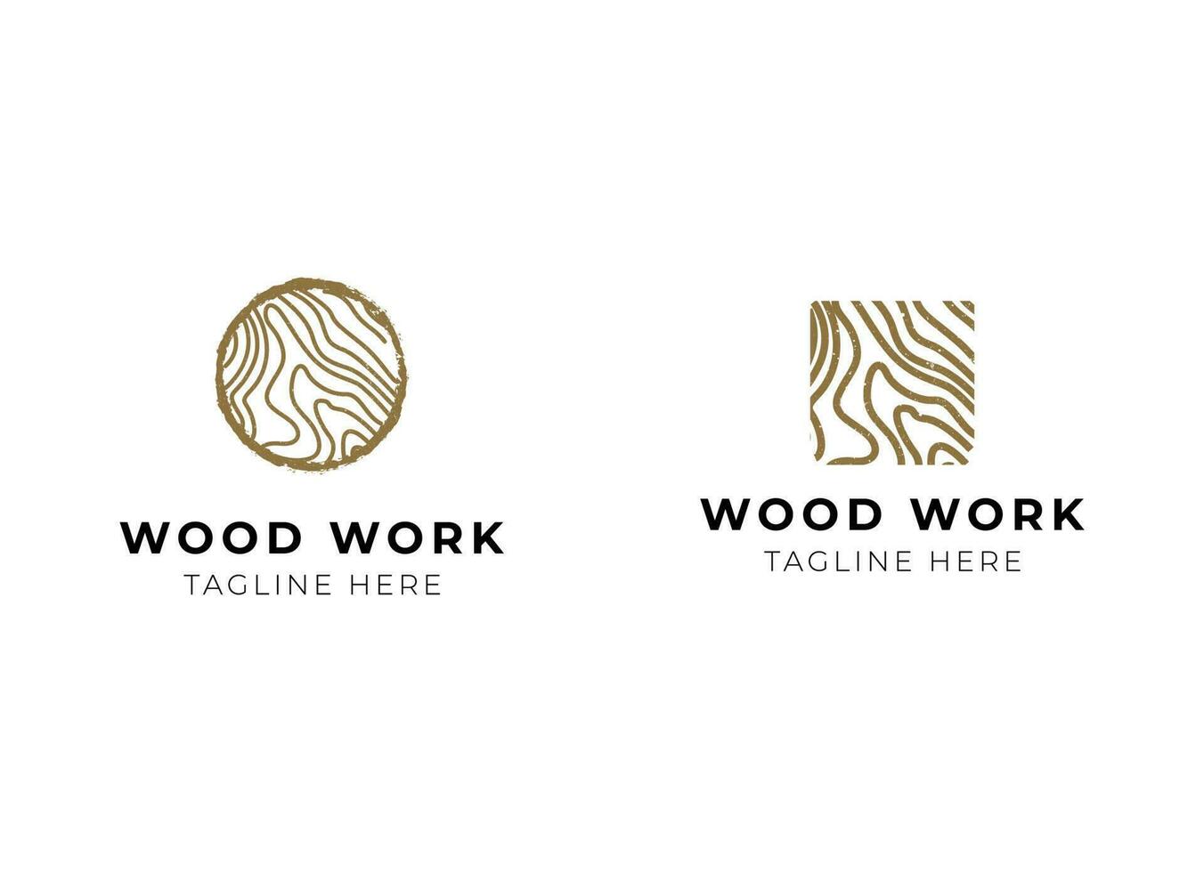 Kapitein industrie logo ontwerp. hout logo ontwerp vector