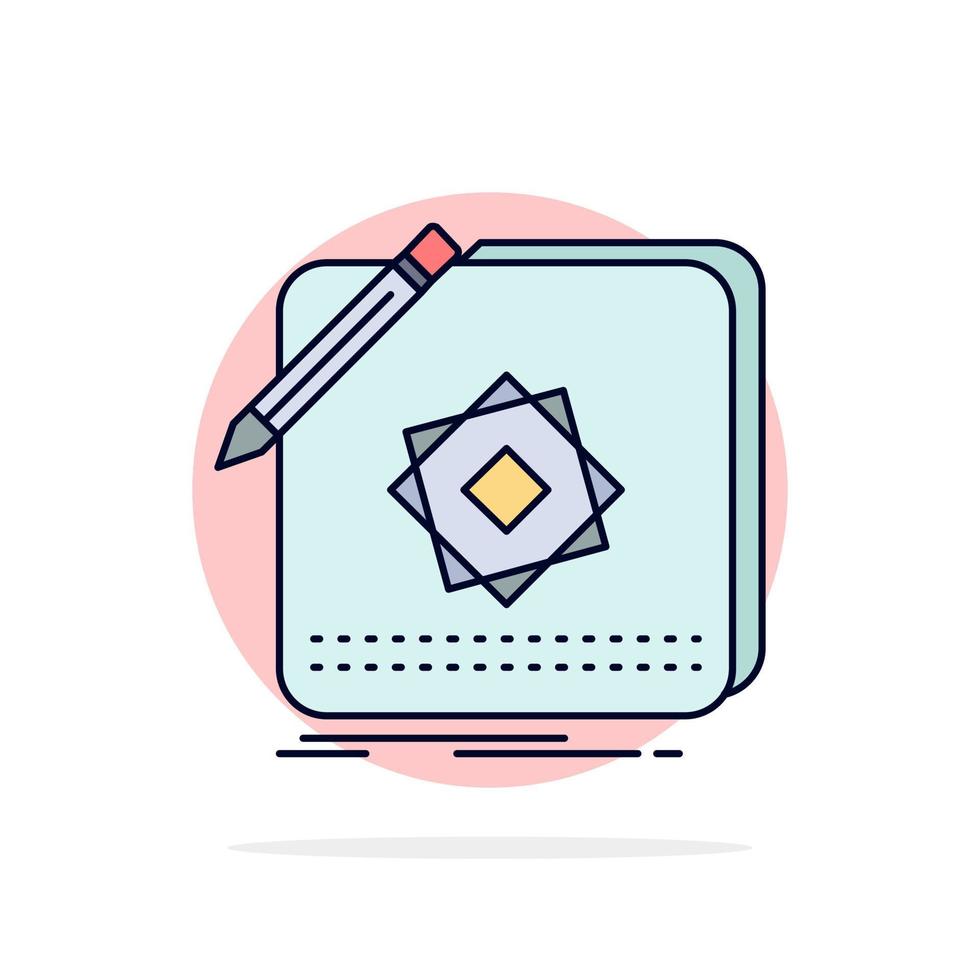 ontwerp app logo toepassing ontwerp vlak kleur icoon vector