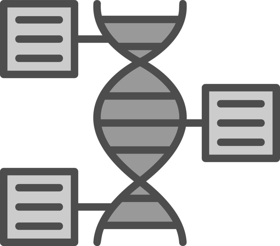 functioneel genomics vector icoon ontwerp