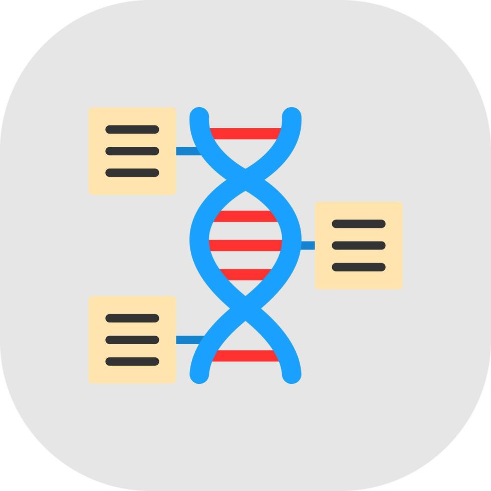 functioneel genomics vector icoon ontwerp