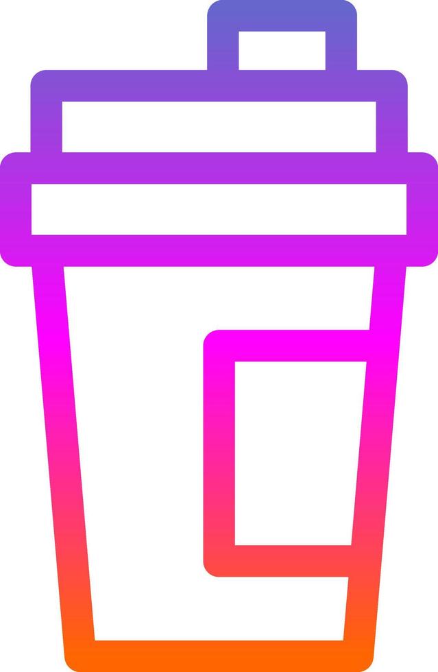 koffie kop vector icoon ontwerp