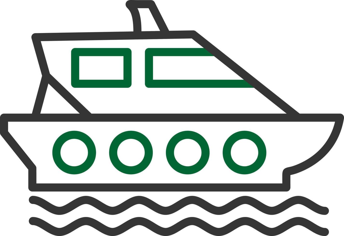 schip creatief icoon ontwerp vector