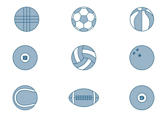 Sportbal Collecties vector