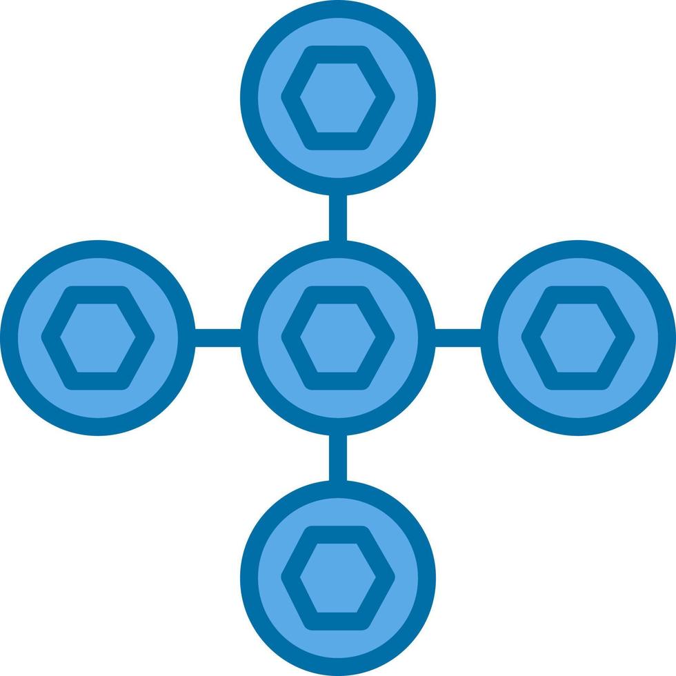 biomoleculaire interacties vector icoon ontwerp