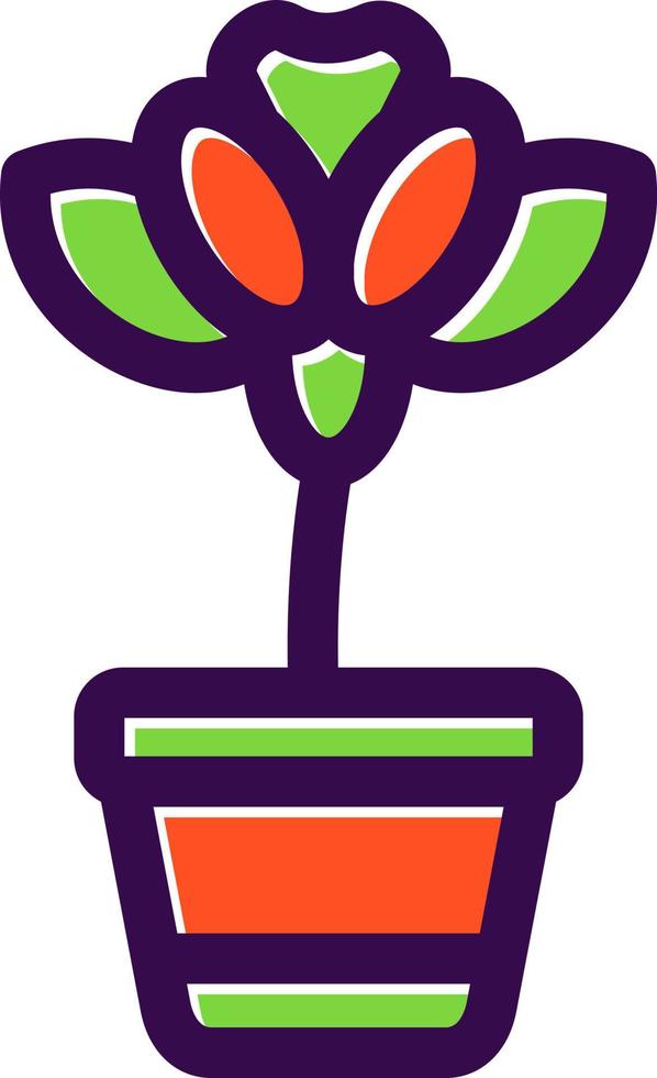 bloem vector pictogram ontwerp