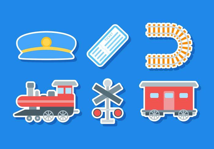 Gratis Unique Train Set Vectors