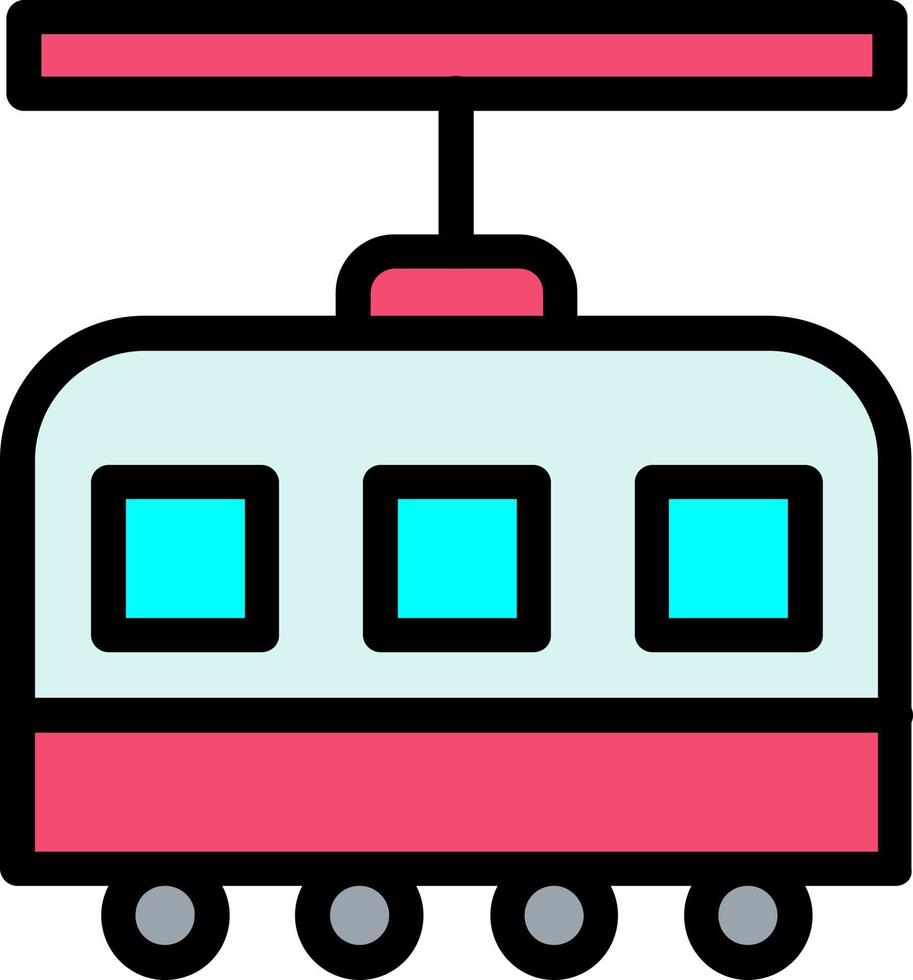 tram vector icoon ontwerp