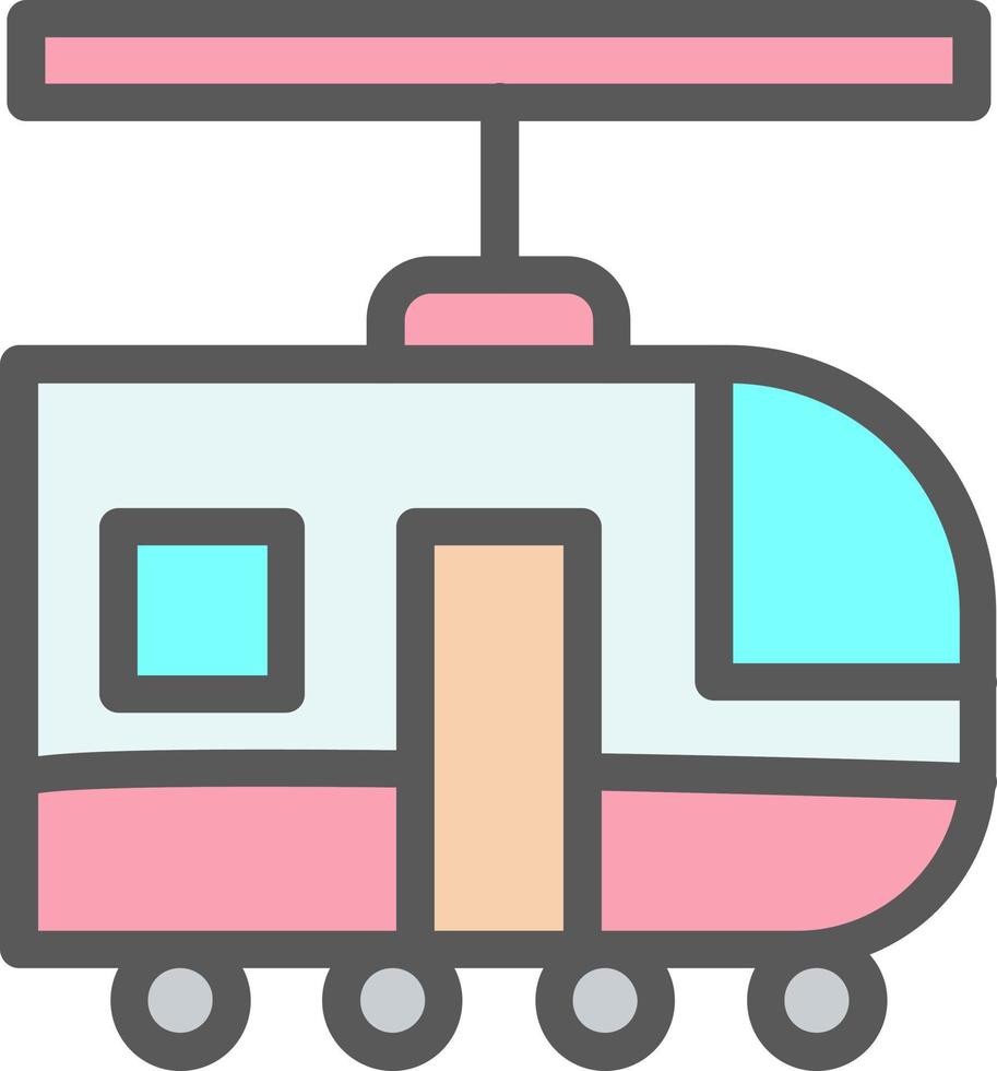 trein vector icoon ontwerp