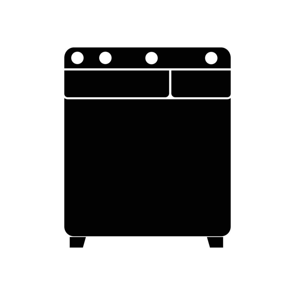 het wassen machine logo vector