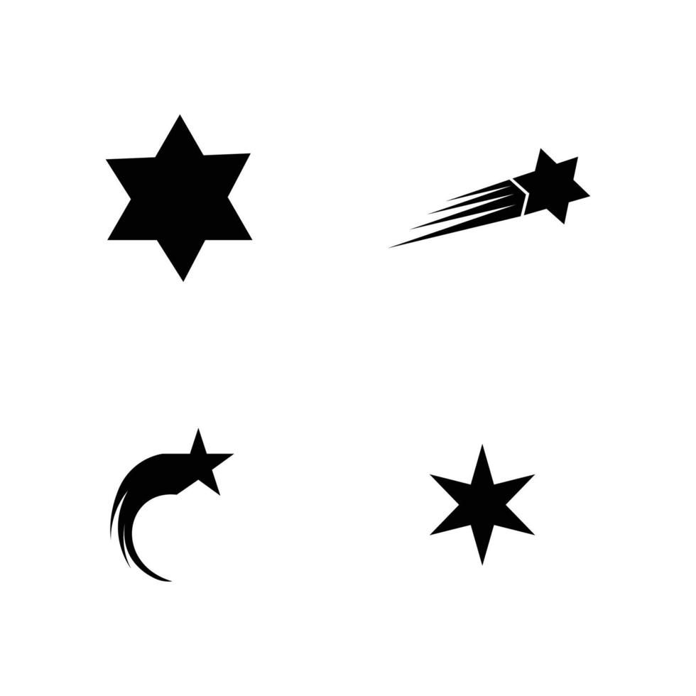 gemakkelijk en modieus ster logo vector