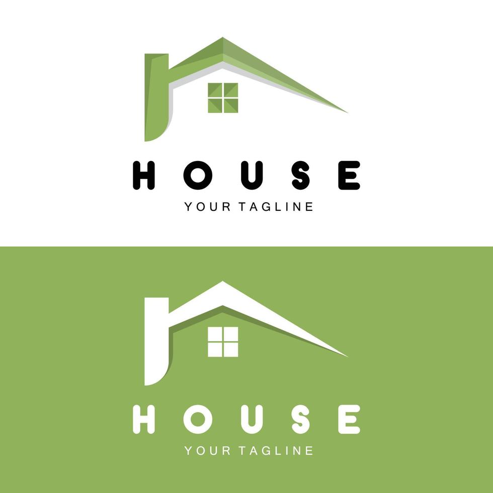 huis ontwerp logo, gebouw logo, eigendom en bouw bedrijf icoon vector