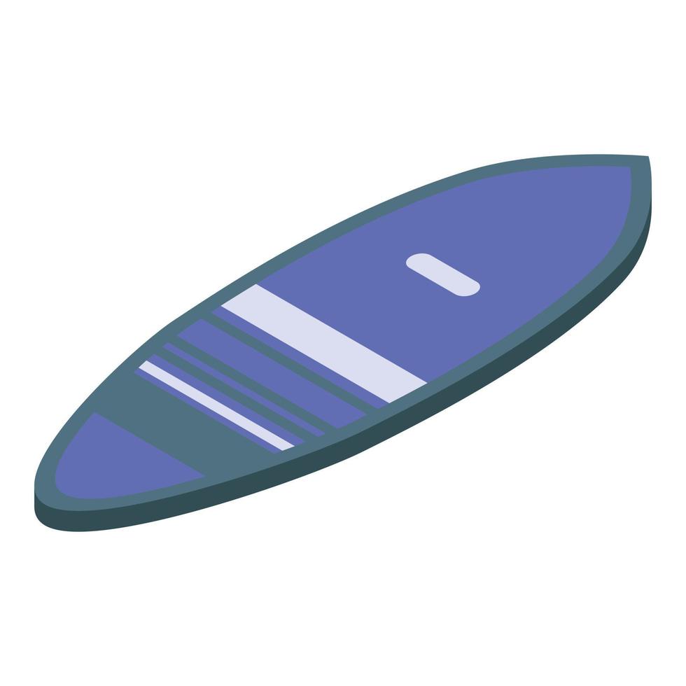 Golf surfboard icoon, isometrische stijl vector