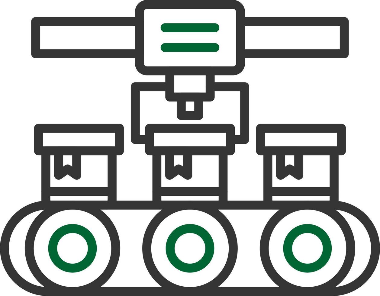 transportband riem creatief icoon ontwerp vector