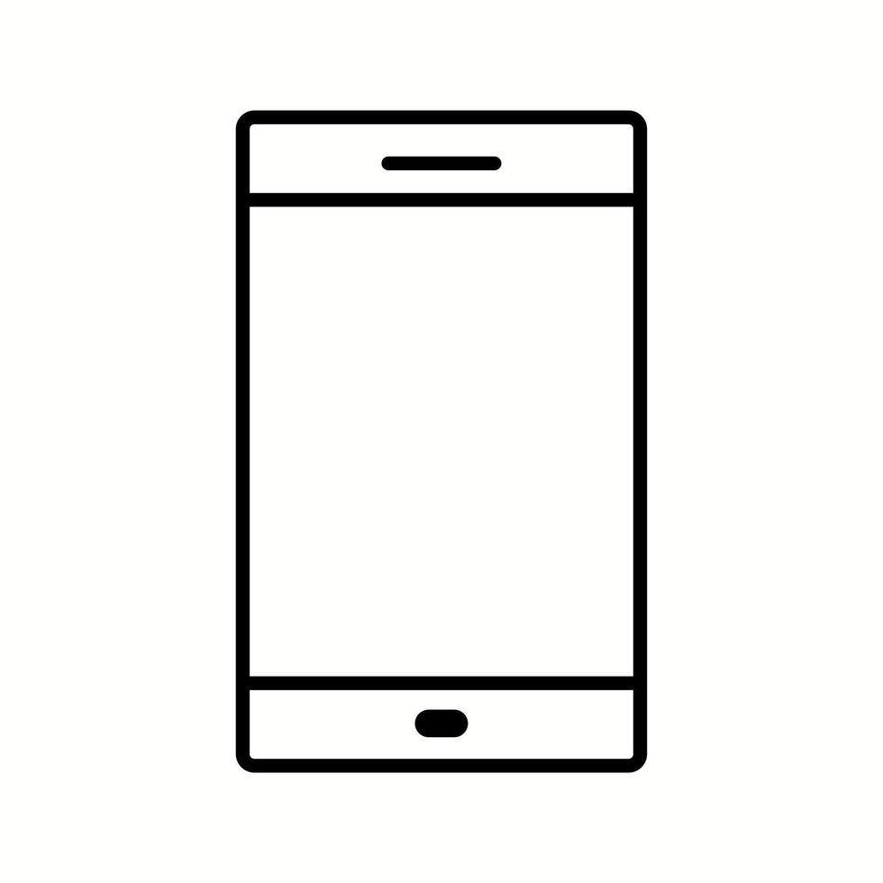 uniek telefoon vector lijn icoon