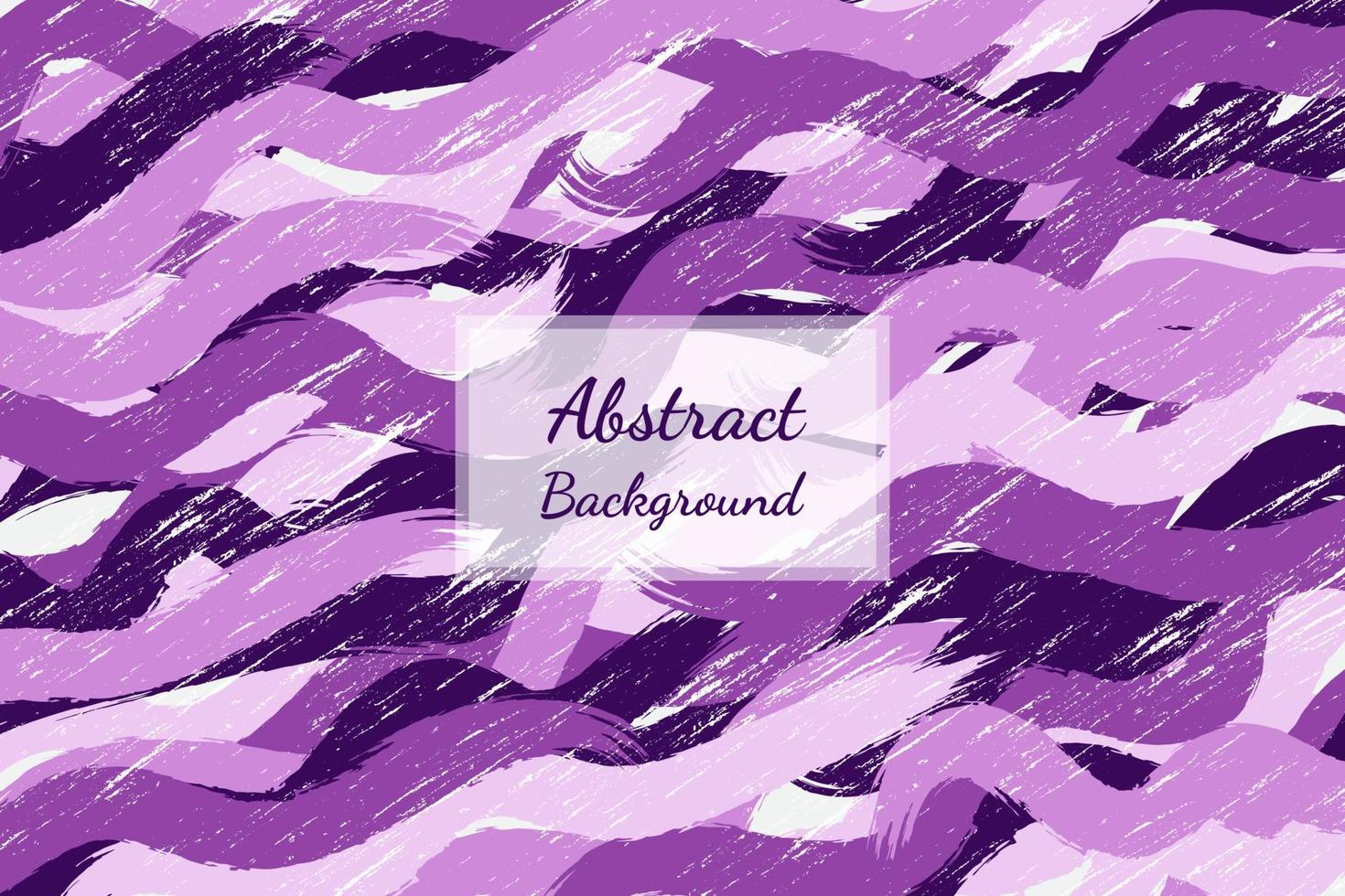 Purper creatief minimalistische hand- geschilderd. abstract kunst achtergrond. borstel beroerte patroon stijl vector