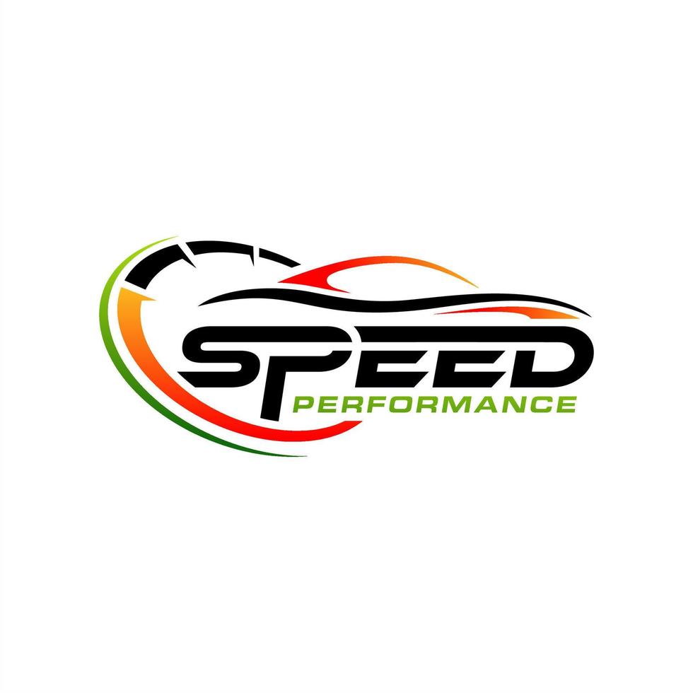 snel en snelheid logo ontwerp vector