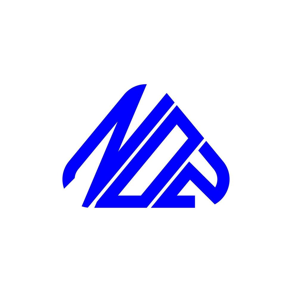 noz brief logo creatief ontwerp met vector grafisch, noz gemakkelijk en modern logo.