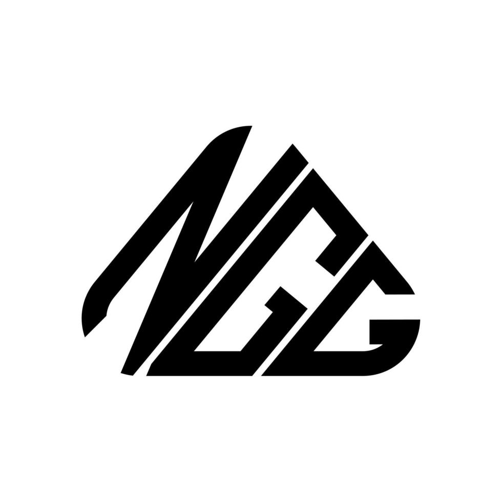 ngg brief logo creatief ontwerp met vector grafisch, ngg gemakkelijk en modern logo.