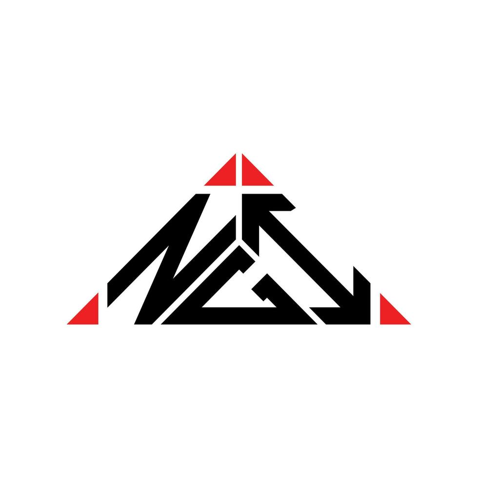 ngi brief logo creatief ontwerp met vector grafisch, ngi gemakkelijk en modern logo.