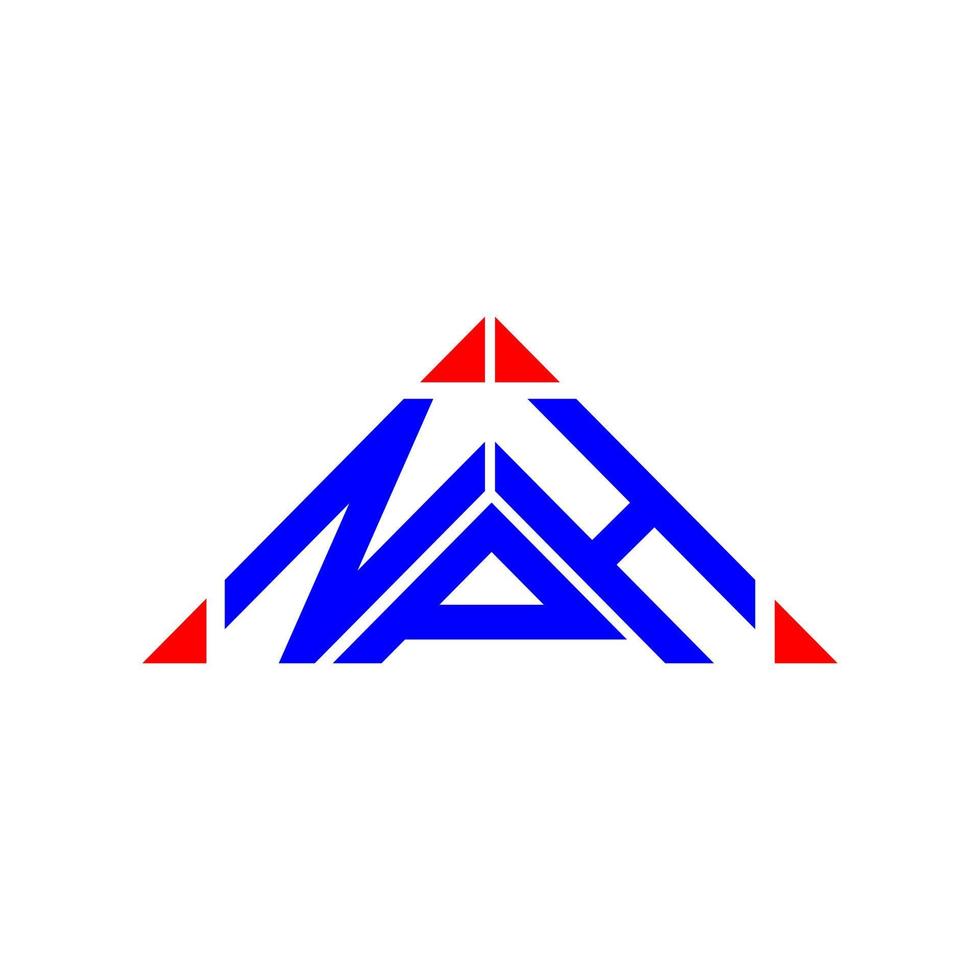 nph brief logo creatief ontwerp met vector grafisch, nph gemakkelijk en modern logo.