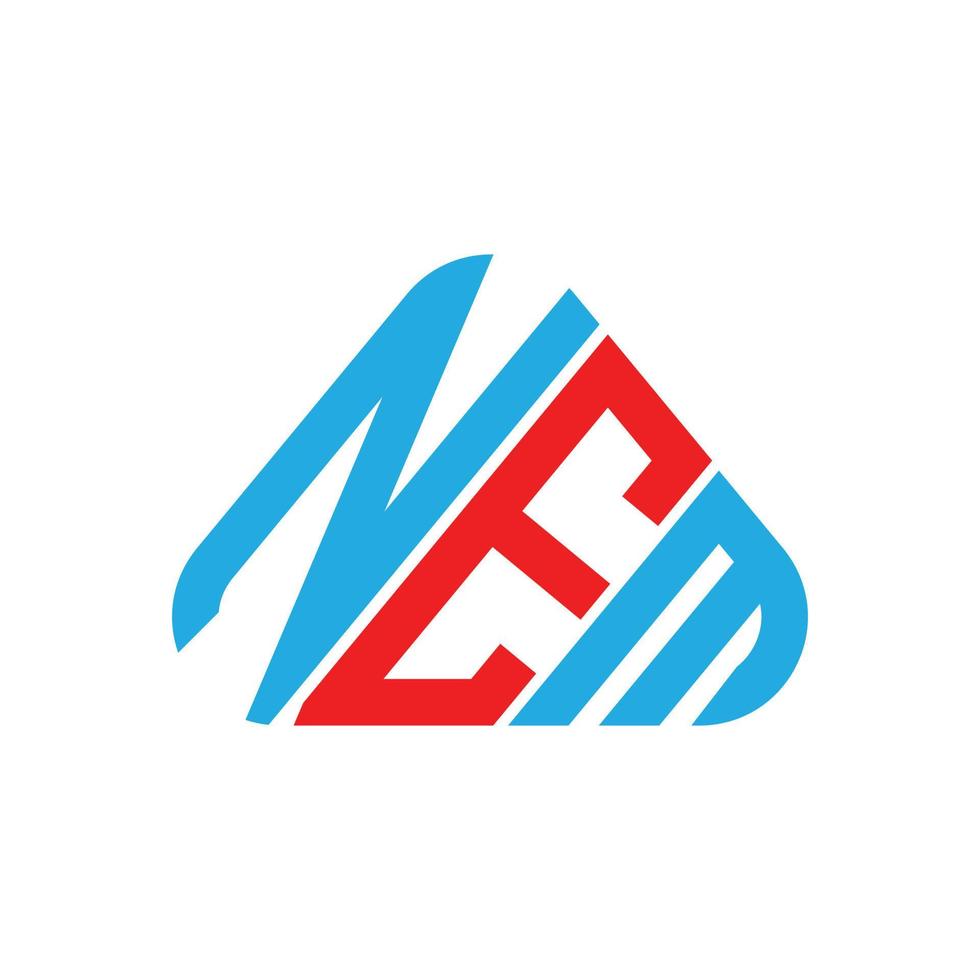 nem brief logo creatief ontwerp met vector grafisch, nem gemakkelijk en modern logo.