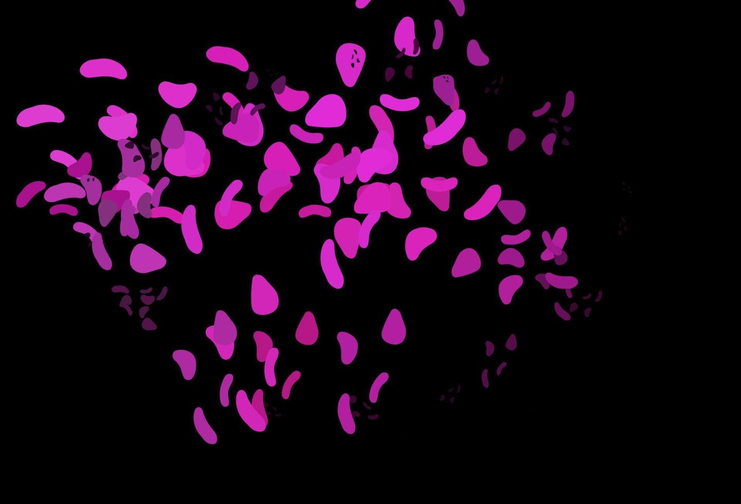 donker roze vector backdrop met abstract vormen.