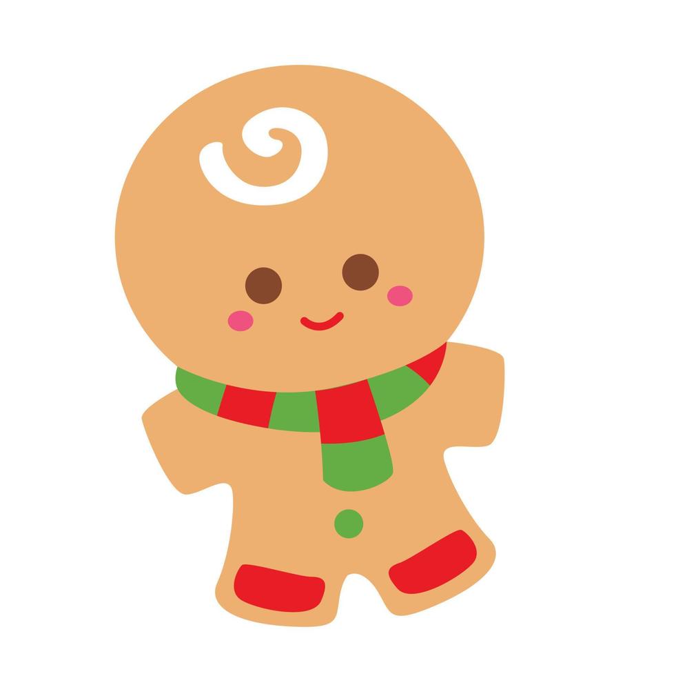 schattig Kerstmis peperkoek koekjes illustratie vector clip art