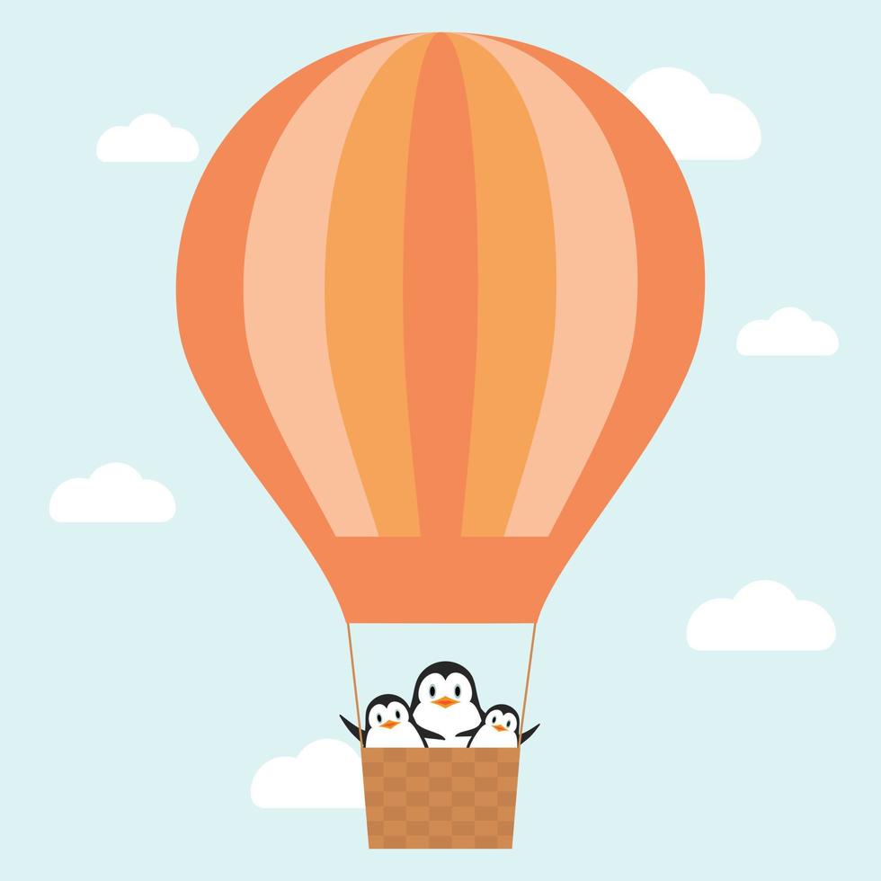 vector illustratie. ballon met geschenken. vakantie.